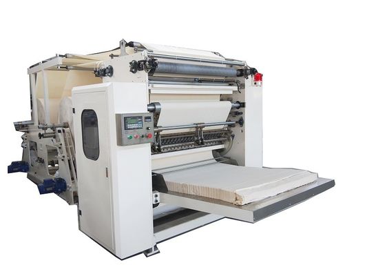 Yüksek Verimli Otomatik Kağıt Katlama Makinesi V tipi 60-100 M / Min Düşük Gürültü